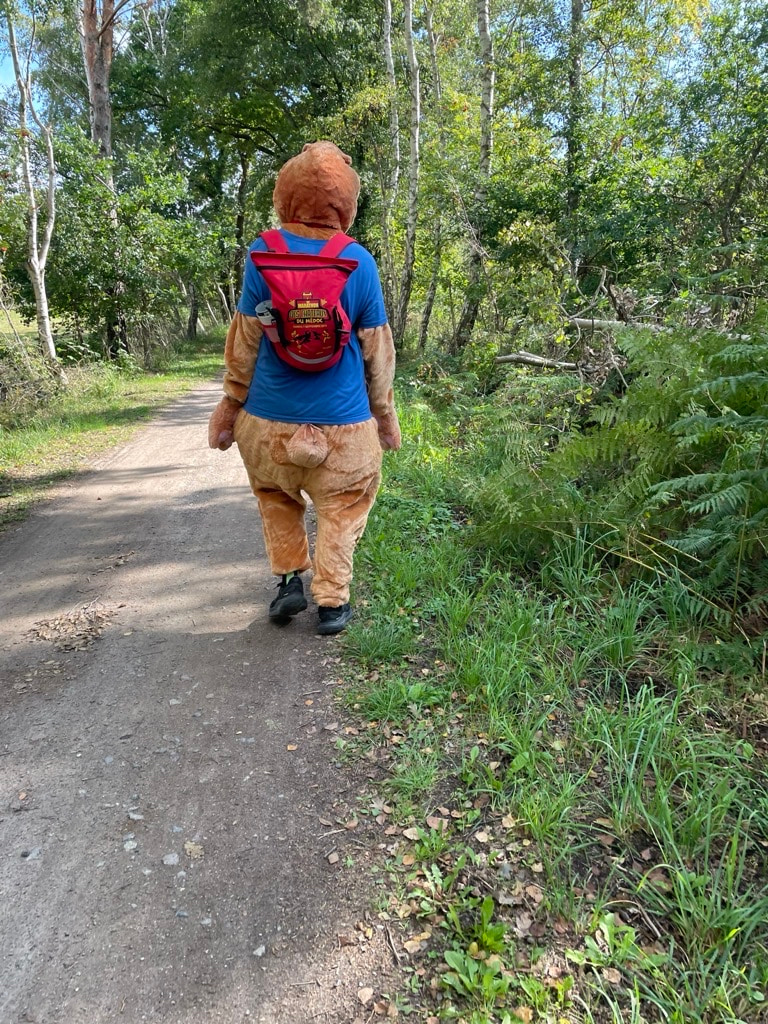 Foto von Grohmann bei der Darß Hiking Challenge