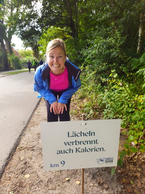 Foto von Lisa Nieter bei der Darß Hiking Challenge