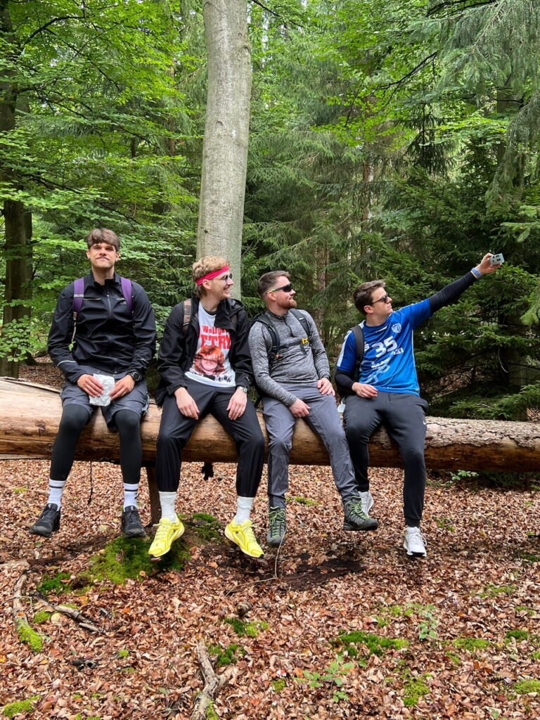 Foto von Konstantin Brodmeier bei der Heide Hiking Challenge